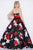 Mac Duggal - Fabulouss Style 77192F in Black and Red