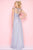 Mac Duggal - Flash   Style 78875L in Silver and Purple
