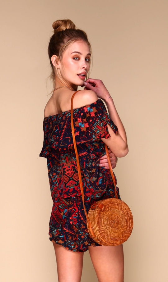 Machado Shorts I Boho Print