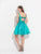 Madison James - 17-510 Sleeveless Scoop A-line Dress  in Green