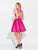 Madison James - 17-512 Sleeveless Crisscross Short Dress in Pink