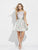 Madison James - 17-601 Square Neck Floral Print Short Dress in Print
