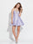 Madison James - 17-602 Beaded Illusion Homecoming Dress in Purple