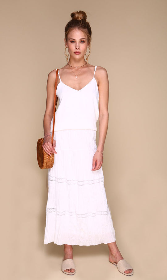 Mykonos Skirt I White Lace