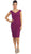 Interweaved Shirr Bodice Cocktail Dress