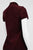 Maggy London - G2610M High Neck Suede Dress in Red