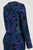 Maggy London Long Sleeve Floral Knee Length Dress
