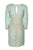 Aidan Mattox - MD1E200660 Embellished Lace Long Sleeve Sheath Dress In Green
