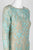 Aidan Mattox - MD1E200660 Embellished Lace Long Sleeve Sheath Dress In Green