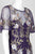 Aidan Mattox - MD1E203033 Embroidered Illusion Jewel Sheath Dress In Purple