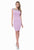 Terani Couture - 1612C0055A Bejeweled Bateau Sheath Dress in Purple