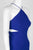 Aidan Mattox - MN1E200050 Sleeveless Halter Sheath Dress In Blue