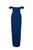Aidan Mattox - MN1E201813 Off-Shoulder Solid Crepe Column Dress In Blue