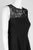 Aidan Mattox - MN1E202967 Sleeveless Lace Inset Crepe Gown In Black