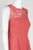 Aidan Mattox - MN1E202967 Sleeveless Lace Inset Crepe Gown In Red and Orange