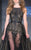 MNM Couture - 2188 Sleeveless Beaded A Line Long Gown in Black