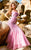 MNM Couture - 5231 Strapless Ruched Sweetheart Ornate Gown In Pink