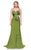 MNM Couture - 5467 Stunning Crystal Embellished Sweetheart Gown In Green