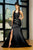 MNM Couture - 5982 Bedazzled Halter Trumpet Dress In Black