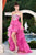 MNM Couture - 6462 Strapless Minidress with Spectacular Back Drape In Pink