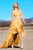 MNM Couture - 7017 Jeweled Sweetheart High Low A-line Dress in Neutral