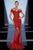 MNM Couture - G1550 Lace Sweetheart Sheath Dress in Red