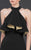 MNM Couture - N0052 Sleeveless Halter Ruffled Long Gown in Black