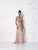 Cameron Blake - V Neck Sleeveless Long Dress 112646 in Brown