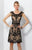 Social Occasions by Mon Cheri - 116851 Dress in Black and Neutral