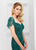 Montage by Mon Cheri - 117908W Mermaid Gown In Green
