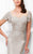 Montage by Mon Cheri - 117908W Mermaid Gown In Gray