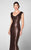 Montage by Mon Cheri - 117914 Trumpet Gown in Brown