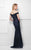 Montage by Mon Cheri - 117920 Fit And Flare Gown in Black