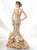 Ivonne D by Mon Cheri - 215D01 Dress In Neutral and Gray