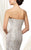 Ivonne D by Mon Cheri - Long Mermaid Evening Dress with Lace Appliques 216D43 in Silver