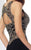 Social Occasions by Mon Cheri - 217833 Sleeveless Beaded Jewel Dress in Black and Gold