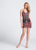 Ellie Wilde - EW21759S Embroidered Lace Party Dress in Black and Multi-Color