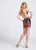 Ellie Wilde - EW21759S Embroidered Lace Party Dress in Black and Multi-Color