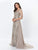 Montage by Mon Cheri - Lace Embellished Two-Piece Column Gown 119940