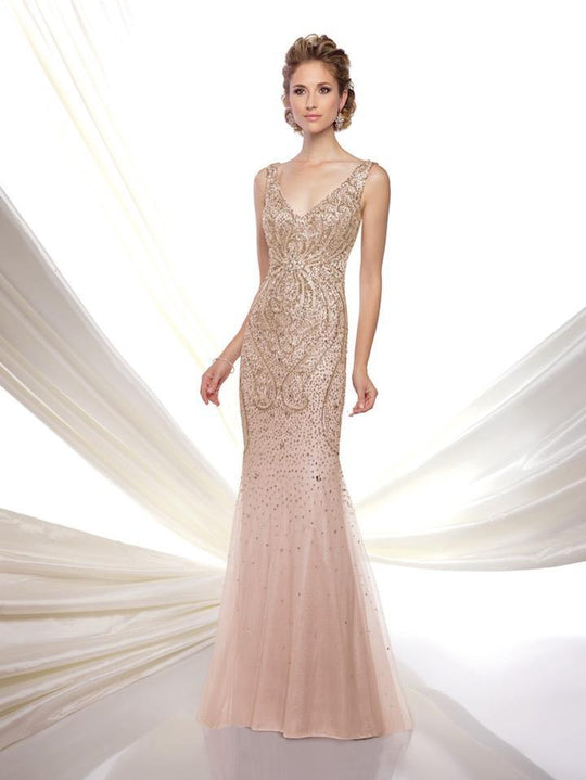 Ivonne D by Mon Cheri - 116D23 Dress in Gold