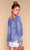 Moroccan Blue Tile Blouse