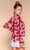 Moroccan Red Tile Blouse