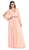 May Queen - Split Bishop Sleeve Chiffon Formal Dress