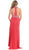 May Queen - Pleated Halter Evening Dress