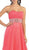 Finely-Tucked Sweetheart Chiffon Prom Dress