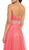 Finely-Tucked Sweetheart Chiffon Prom Dress