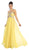 Crystal Flourished Chiffon Long Prom Gown