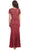 Lace V-neck Sheath Evening Dress