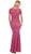 Lace V-neck Sheath Evening Dress