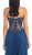 Illusion Paneled Strapless A-line Prom Dress